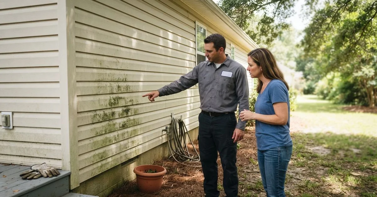 Mold and mildew on your siding: health risk, or just cosmetic?