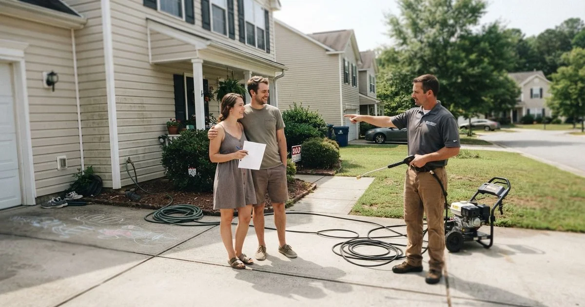 Just bought a home in Columbia? A pressure washing checklist for new owners