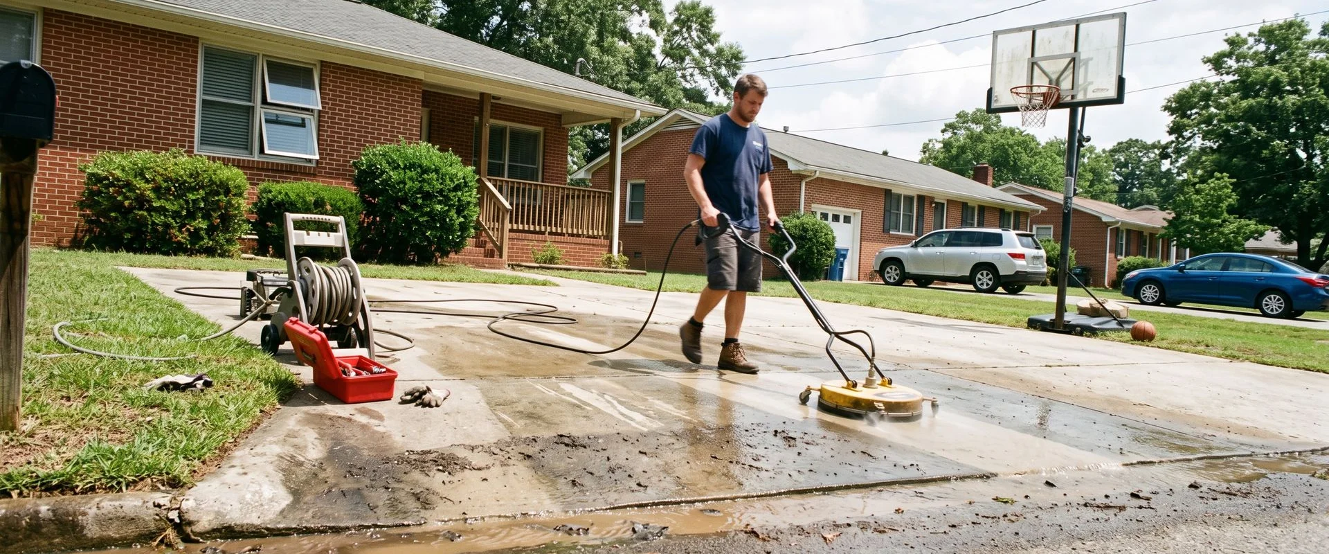 Driveway & Concrete Cleaning